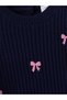 I Zero Roba Collar Girl's Embroidered Knitwear Sweater from Freezen Store - 4