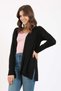 Solid Long-Sleeve Cardigan - 2