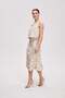 Printed Wide Cut Midi Skirt - 5