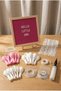 Hospital Room Decoration Welcome Baby First Day Classic Set Girl Pink Felt Letter Board with Stand Pump Balloon Chain - 2