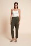 Plain Ankle-Length Trousers