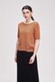 Short-Sleeved Round-Neck Top - 2