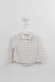 Woven Checkered Polo Shirt