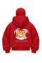 Red Snow Masked Balaclava Blınk 182 Printed Ninja Hoodie Sweatshirt - 3