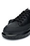 Men's Genuine Leather Black Casual Shoes - 3