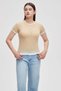 Short Solid Top with Short Sleeves - 5
