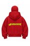 Red Snow Masked Balaclava Faster Printed Ninja Hoodie Sweatshirt - 2