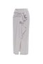 Wrap Style Midi Skirt - 2