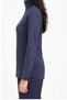 Solid High-Neck Long-Sleeve Top - 4