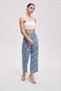 Printed Wide Leg Pants