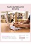 6-in-2 USB-C Snap Hub, 4K@60Hz HDMI, For MacBook Neo, Blush - 4