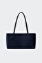 Navy Blue Carrie Canvas Bag - 4
