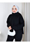 Women's Knitted Tricot Suit with Tie-Up Hairband and Pants - 2