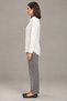 Solid Long-Sleeved Button-Front Shirt - 4