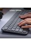 لوحة مفاتيح لاسلكية Signature Slim K950، تصميم نحيف، تبديل بين الأجهزة أثناء الكتابة، كتابة هادئة، بلوتوث، متوافقة مع أنظمة تشغيل متعددة، ويندوز، ماك، كروم، تخطيط DEU QWERTZ، لون جرافيت - 3