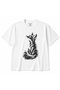 Moon Gaze Fox & Crescent Graphic T-Shirt