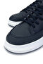 Men's Genuine Leather Navy Blue Casual Shoes - 3