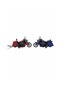 Toy Police Motorcycle – Friction Toy Motor with Lights and Sounds, Police Fire Department Motorcycle 16 cm - 7