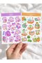 Studylog and Matcha & Books 2-Piece Sticker Sheet Set - Notebook, Planner