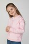 Dmb Girl's Bowknot Sweatshirt 1-7 Years Pink - 2