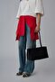 Red Nomi Knitwear Waist Belt - 5