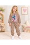 Girl's Printed Cotton 2-Piece Pajama Set