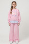 Dmb Girl's Tracksuit Set 4-9 Years Pink