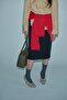 Red Nomi Knitwear Waist Belt - 3