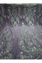 Dense Bead and Sequin Embroidered Motif Lace (300X140Cm) - 3