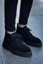 Zrc213 Premium Men's Lace-Up Waterproof Winter Boots Black Suede - 2