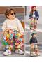 Unisex Children's Colorful Patterned Jogger Sweatpants with Comfortable Cut and Elastic Waistband / Elasticated Cuffs - 3