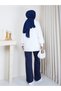 Women's Pearl-Embellished Knitted Cardigan - 8