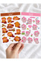 Kunduzzz and Cilvenaz 2-Piece Sticker Sheet Set - Notebook, Agenda