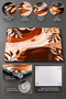 Glass Cutting Board Autumn Vibes Abstract Autumn Themed - Glass Cutting Board |   30cm X 40cm - 4
