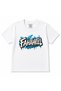 Fahaheel Kuwait Blue Urban Graffiti Graphic Kids T-Shirt