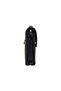 Genuine Leather Water Resistant Crossbody Bag with Hand and Shoulder Strap Medium Size - Black - 2
