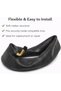 14x2.50 Inner Tube for E-Bike & Delivery Scooter, Heavy Duty Butyl Rubber, Angled Schrader Valve, 14 Inch Replacement Tube for Electric Cargo Bikes - 7