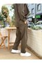 Giesto Gabardin Shirt Pants Suit Khaki - 4