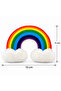 Plush Rainbow Cat Toy - 2