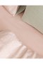Desiree King Size 100% Cotton Ranforce Printed Elastic Sheet Duvet Cover Set - Salmon - 6