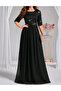 Rochie lunga, negru