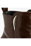Napoli Model Brown Pointed Toe Platform Heeled Side Zipper Women's Boots - 5