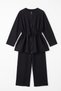Waist Drawstring Set 89133 - Black - 5