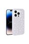 iPhone 14 Pro Max Case Glittery Diamond Stone Camera Raised Silicone - 6