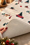 Non-Slip Base Washable 2-Piece Bath Mat - 60*100 cm - 50*60 cm - Nordik - New Year - New Year's Eve - 3