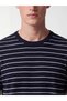 I Zero Roba Collar Striped Men's Knitwear T-Shirt from Freezen Store - 4