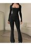 Jumpsuit, Black - 2