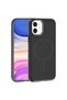 iPhone 11 Case Slim Magsafe Ring Camera Raised Silicone - 3