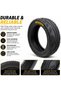 10x2.50-6.5 Tubeless Electric Scooter Tire, 10 Inch Heavy Duty Vacuum Replacement Tire, Anti-Slip Wear-Resistant Rubber Outer Tire, Puncture Resistant Front & Rear Scooter Wheel - 8