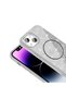 iPhone 14 Case Non-Spill Glitter Silicone Magsafe Camera Raised - 2